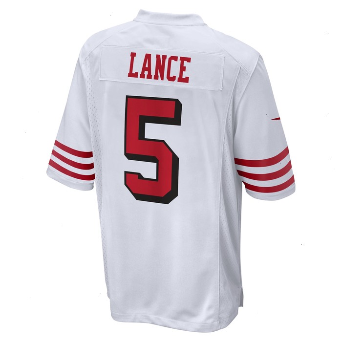 Trey Lance San Francisco 49ers Nike Alternate Game Jersey - White