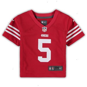 Trey Lance San Francisco 49ers Nike Infant Player Game Jersey - Scarlet