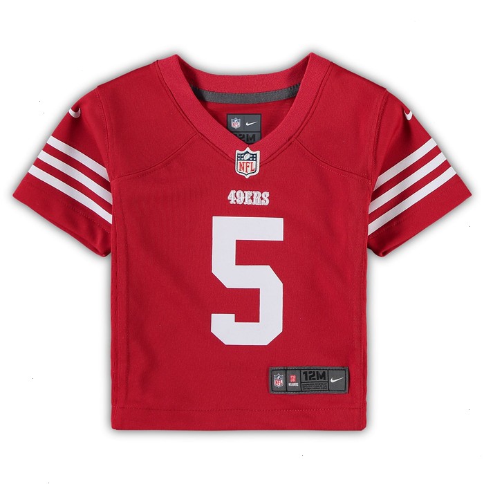 Trey Lance San Francisco 49ers Nike Infant Player Game Jersey - Scarlet