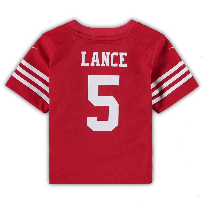 Trey Lance San Francisco 49ers Nike Infant Player Game Jersey - Scarlet