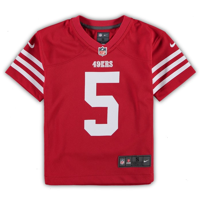 Trey Lance San Francisco 49ers Nike Preschool Game Jersey - Scarlet