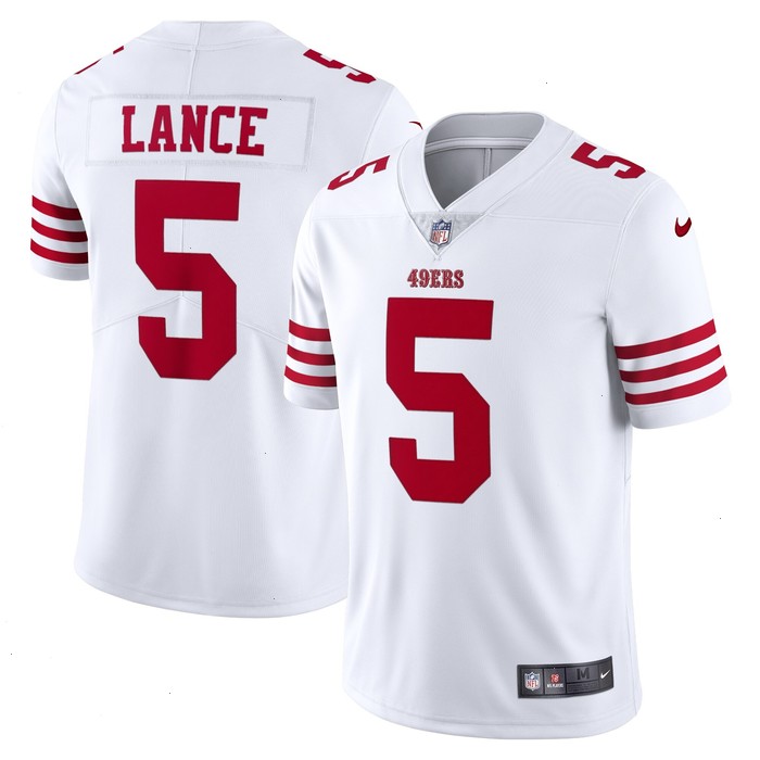 Trey Lance San Francisco 49ers Nike Vapor Limited Jersey - White