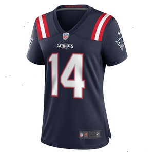 Tristan Vizcaino New England Patriots Nike Women's Home Game Player Jersey - Navy