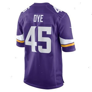 Troy Dye Minnesota Vikings Nike Game Jersey - Purple