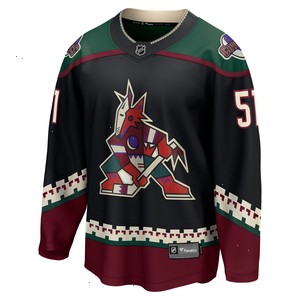 Troy Stecher Arizona Coyotes Fanatics Branded Home Breakaway Player Jersey - Black