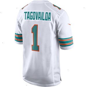 Tua Tagovailoa Miami Dolphins Nike 2nd Alternate Game Jersey - White