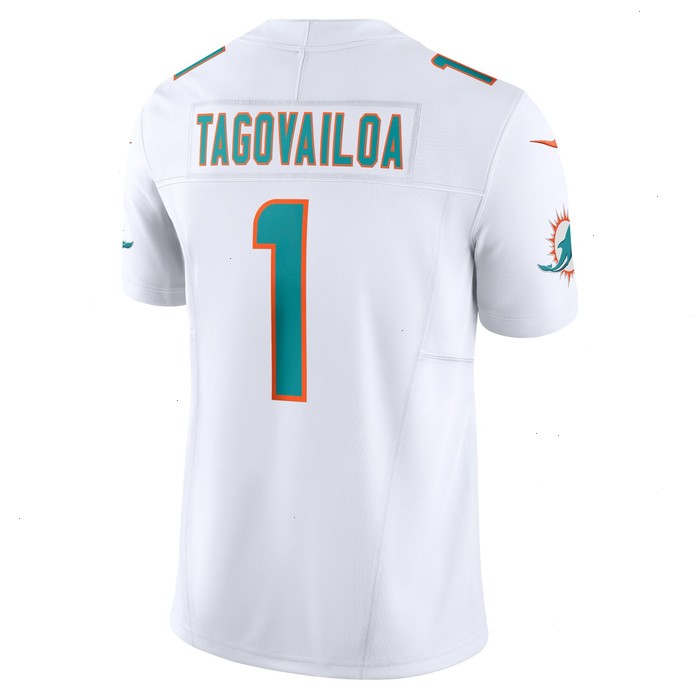 Tua Tagovailoa Miami Dolphins Nike Vapor F.U.S.E. Limited Jersey - White V1