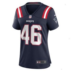 Tucker Addington New England Patriots Nike Women's Home Game Player Jersey - Navy