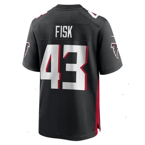 Tucker Fisk Atlanta Falcons Nike Player Game Jersey - Black