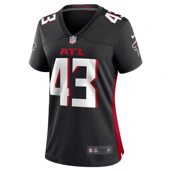 Tucker Fisk Atlanta Falcons Nike Women's Player Game Jersey - Black