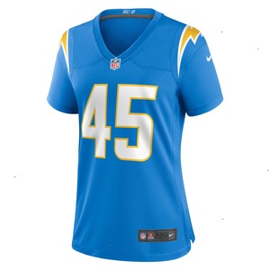 Tuli Tuipulotu Los Angeles Chargers Nike Women's Team Game Jersey - Powder Blue