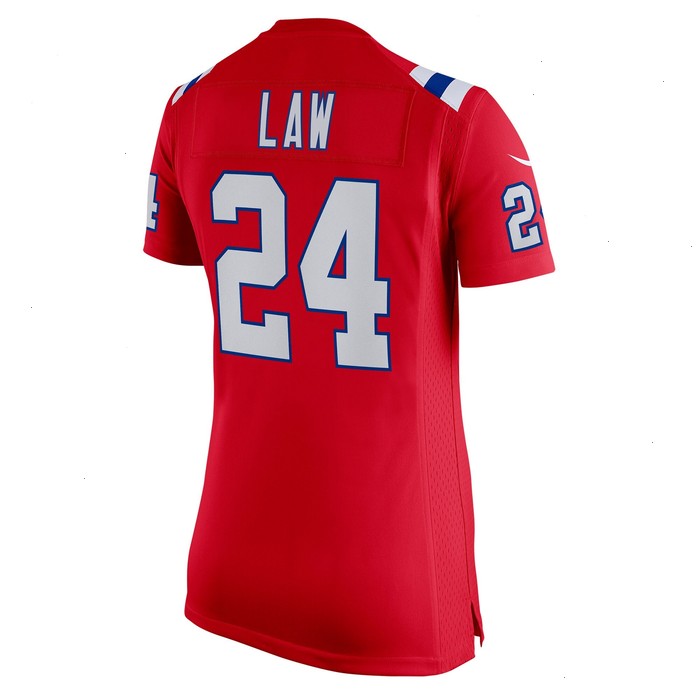 Ty Law New England Patriots Nike Women's Retired Game Jersey - Red