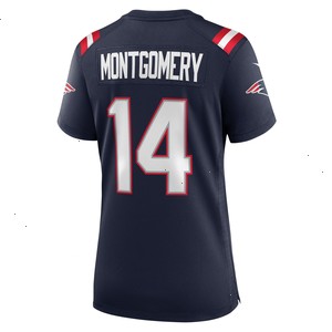 Ty Montgomery New England Patriots Nike Women's Player Game Jersey - Navy