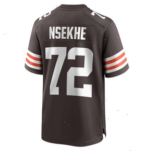 Ty Nsekhe Cleveland Browns Nike Game Jersey - Brown