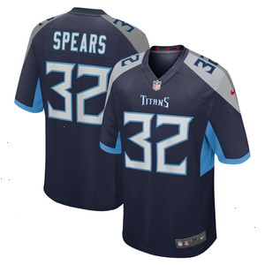 Tyjae Spears Tennessee Titans Nike Team Game Jersey - Navy