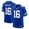 Tyler Lockett Seattle Seahawks Nike Throwback Player Game Jersey - Royal