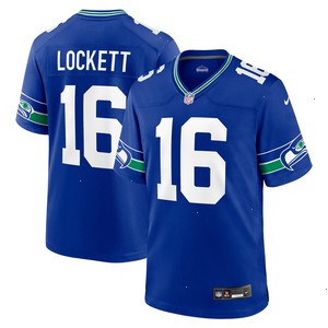 Tyler Lockett Seattle Seahawks Nike Throwback Player Game Jersey - Royal