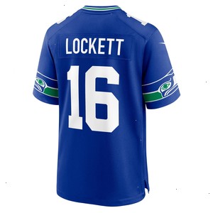 Tyler Lockett Seattle Seahawks Nike Throwback Player Game Jersey - Royal