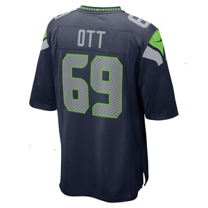 Tyler Ott Seattle Seahawks Nike Game Jersey - College Navy