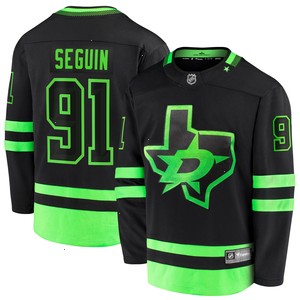 Tyler Seguin Dallas Stars Fanatics Branded 2020/21 Alternate Premier Breakaway Player Jersey - Black