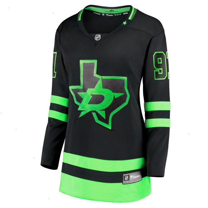 Tyler Seguin Dallas Stars Fanatics Branded Women's 2020/21 Alternate Premier Breakaway Player Jersey - Black