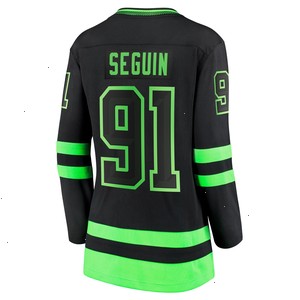 Tyler Seguin Dallas Stars Fanatics Branded Women's 2020/21 Alternate Premier Breakaway Player Jersey - Black