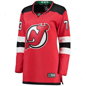 Tyler Toffoli New Jersey Devils Fanatics Branded Women's Home Breakaway Player Jersey - Red