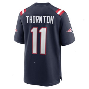 Tyquan Thornton New England Patriots Nike Game Player Jersey - Navy