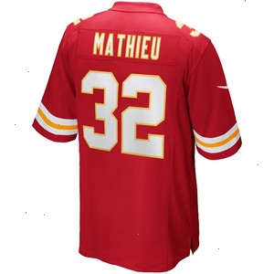 Tyrann Mathieu Kansas City Chiefs Nike Game Player Jersey - Red