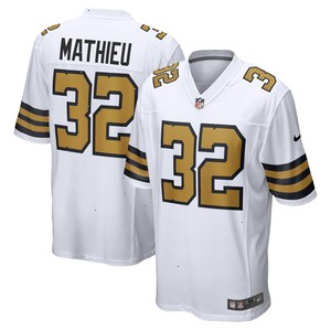 Tyrann Mathieu New Orleans Saints Nike Player Game Jersey - White