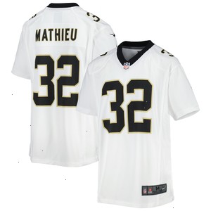 Tyrann Mathieu New Orleans Saints Nike Youth Game Jersey - White