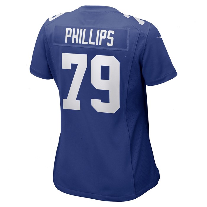 Tyre Phillips New York Giants Nike Women's Game Player Jersey - Royal