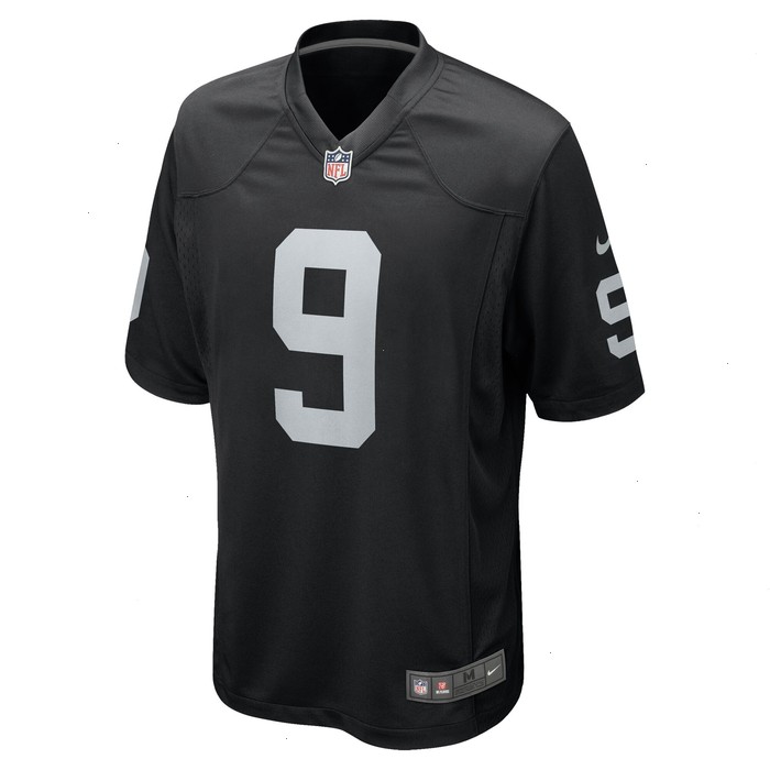 Tyree Wilson Las Vegas Raiders Nike 2023 NFL Draft First Round Pick Game Jersey - Black