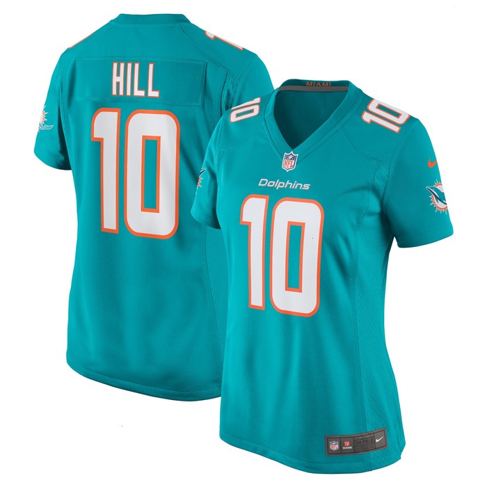 Tyreek Hill Miami Dolphins Nike Women's Player Jersey - Aqua