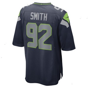 Tyreke Smith Seattle Seahawks Nike Game Player Jersey - College Navy