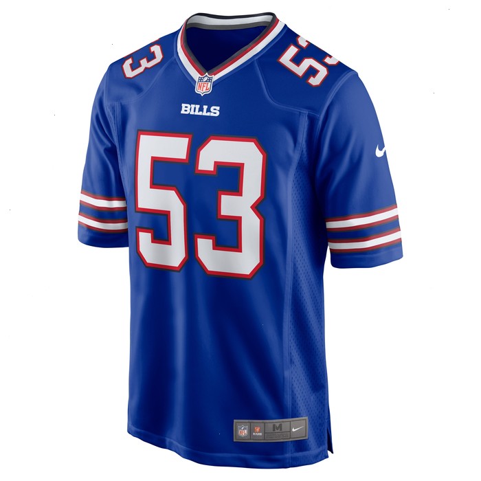 Tyrel Dodson Buffalo Bills Nike Game Player Jersey - Royal