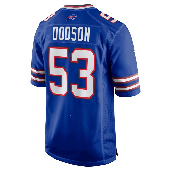 Tyrel Dodson Buffalo Bills Nike Game Player Jersey - Royal