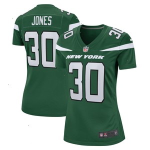 Tyreque Jones New York Jets Nike Women's Team Game Jersey - Gotham Green