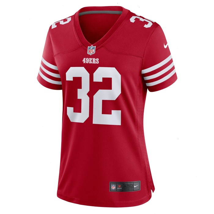 Tyrion Davis-Price San Francisco 49ers Nike Women's Game Player Jersey - Scarlet