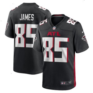 Tyshaun James Atlanta Falcons Nike Player Game Jersey - Black