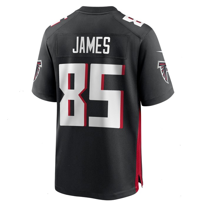 Tyshaun James Atlanta Falcons Nike Player Game Jersey - Black