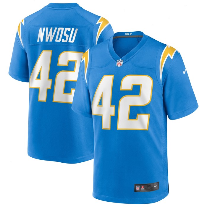 Uchenna Nwosu Los Angeles Chargers Nike Game Jersey - Powder Blue