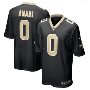 Ugo Amadi New Orleans Saints Nike Team Game Jersey - Black