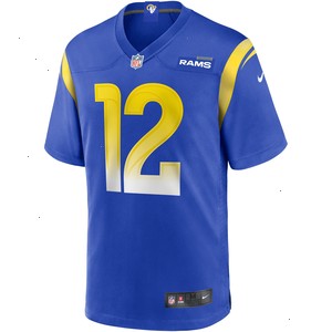 Van Jefferson Los Angeles Rams Nike Player Game Jersey - Royal