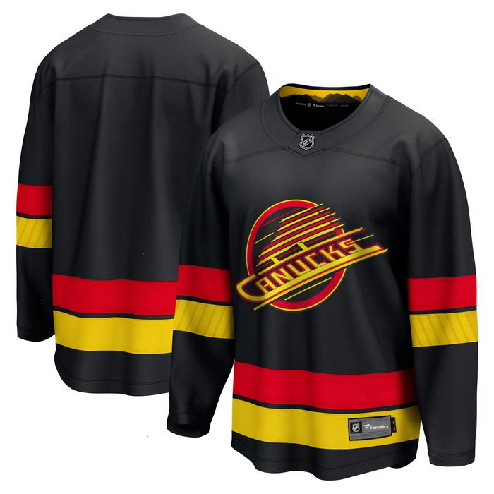 Vancouver Canucks Fanatics Branded Alternate - 2022/23 Premier Breakaway Jersey - Black