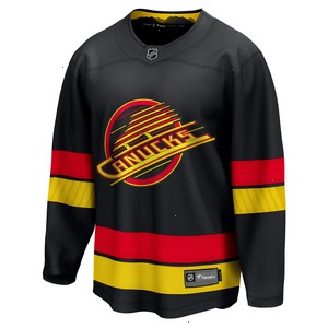 Vancouver Canucks Fanatics Branded Alternate - 2022/23 Premier Breakaway Jersey - Black