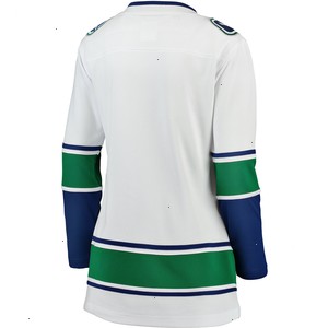 Vancouver Canucks Fanatics Branded Women's Away Breakaway Jersey - White