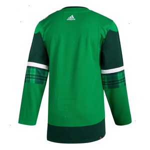  Vancouver Canucks adidas 2023 St. Patrick's Day Primegreen Authentic Jersey - Kelly Green