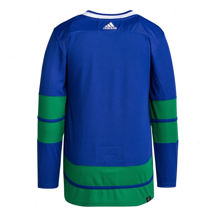 Vancouver Canucks adidas Alternate Primegreen Authentic Pro Blank Jersey - Blue