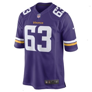 Vederian Lowe Minnesota Vikings Nike Game Player Jersey - Purple